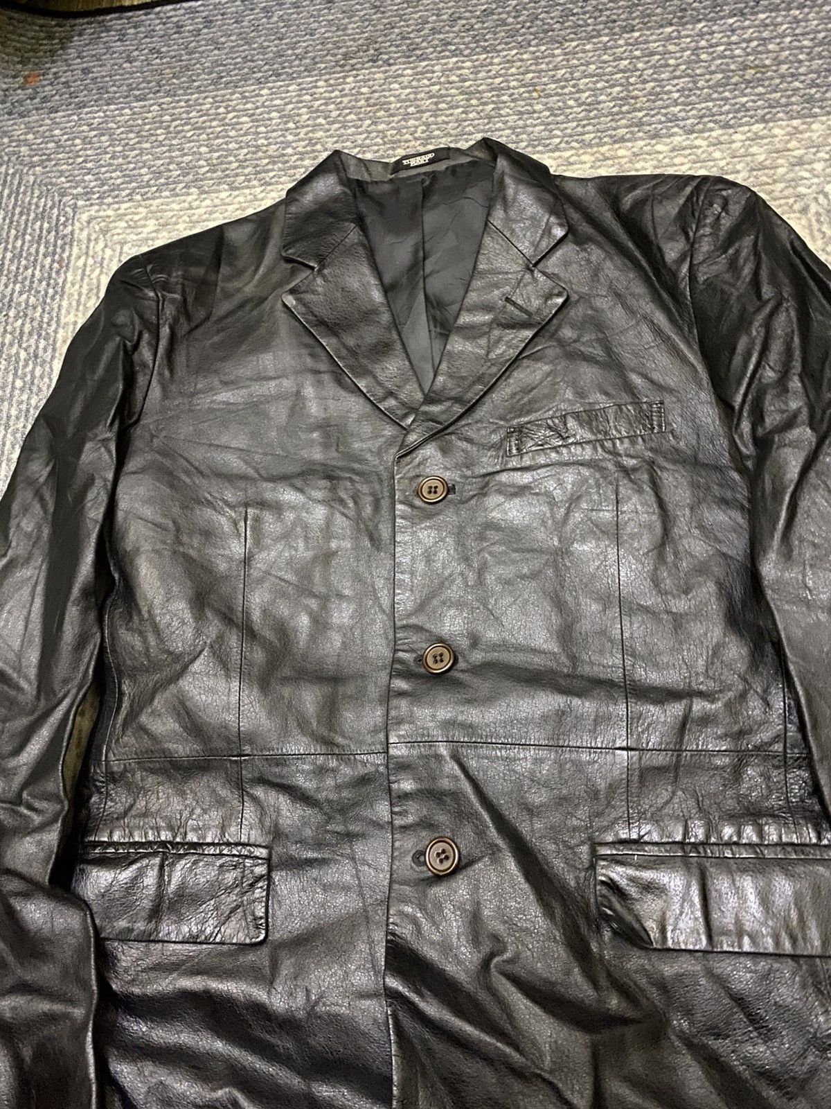 Tornado Mart TORNADO MART patchwork sheep skin leather