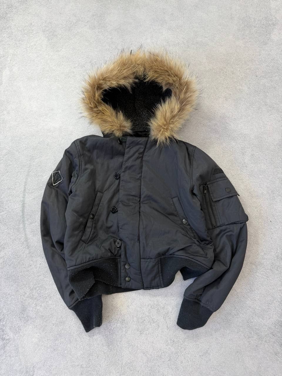 Japanese Brand Avant-Garde Hysteric Glamour Style Cropped Fur Jacket Y2K Size US S / EU 44-46 / 1 - 12 Thumbnail