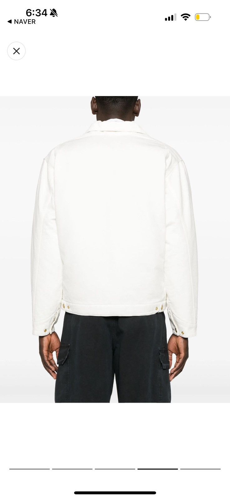 Carhartt Wip Carhartt wip og detroit jacket white Size US M / EU 48-50 / 2 - 3 Thumbnail