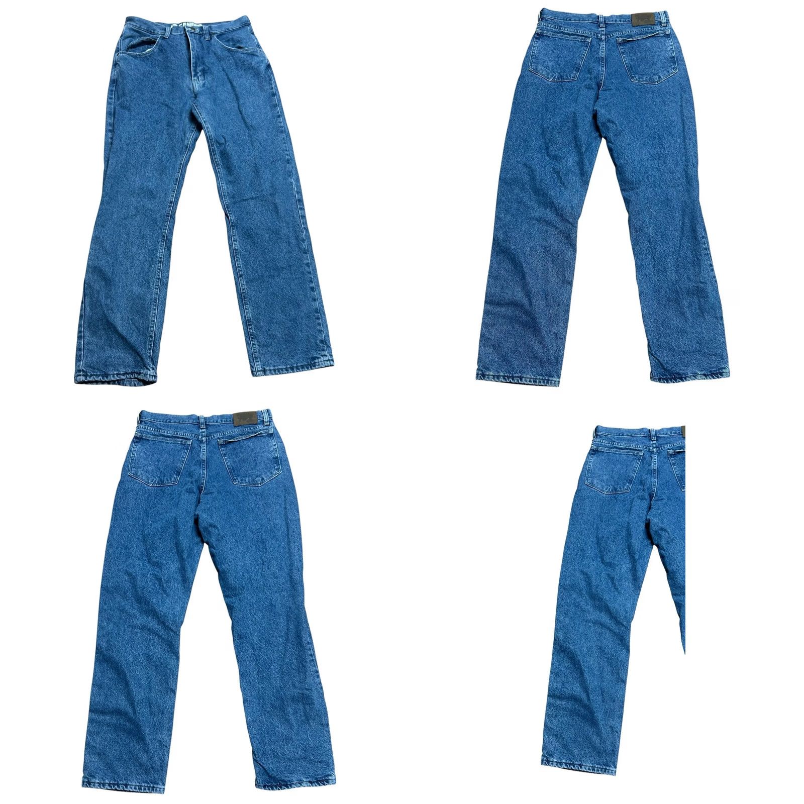 Denime VINTAGE Gander Mountain Jeans Mens 32x32 Blue Denim Straight Leg Flannel Lined Pants Regular Rise 5-Pocket USA VTG Size US 32 / EU 48 - 8 Thumbnail