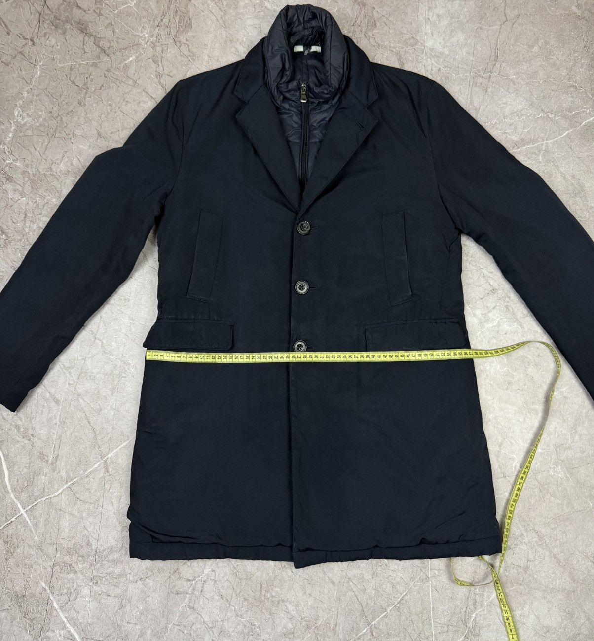 Boggi Men's Boggi Milano Padded Navy Coat Jacket Size 52 Size US L / EU 52-54 / 3 - 23 Thumbnail