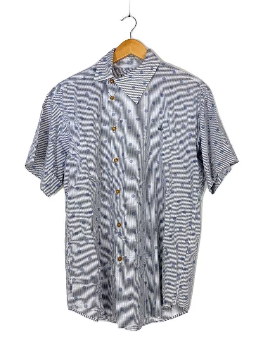 Vivienne Westwood Asymmetrical Collar Orb Short Sleeve Button Shirt Size US S / EU 44-46 / 1 - 1 Thumbnail