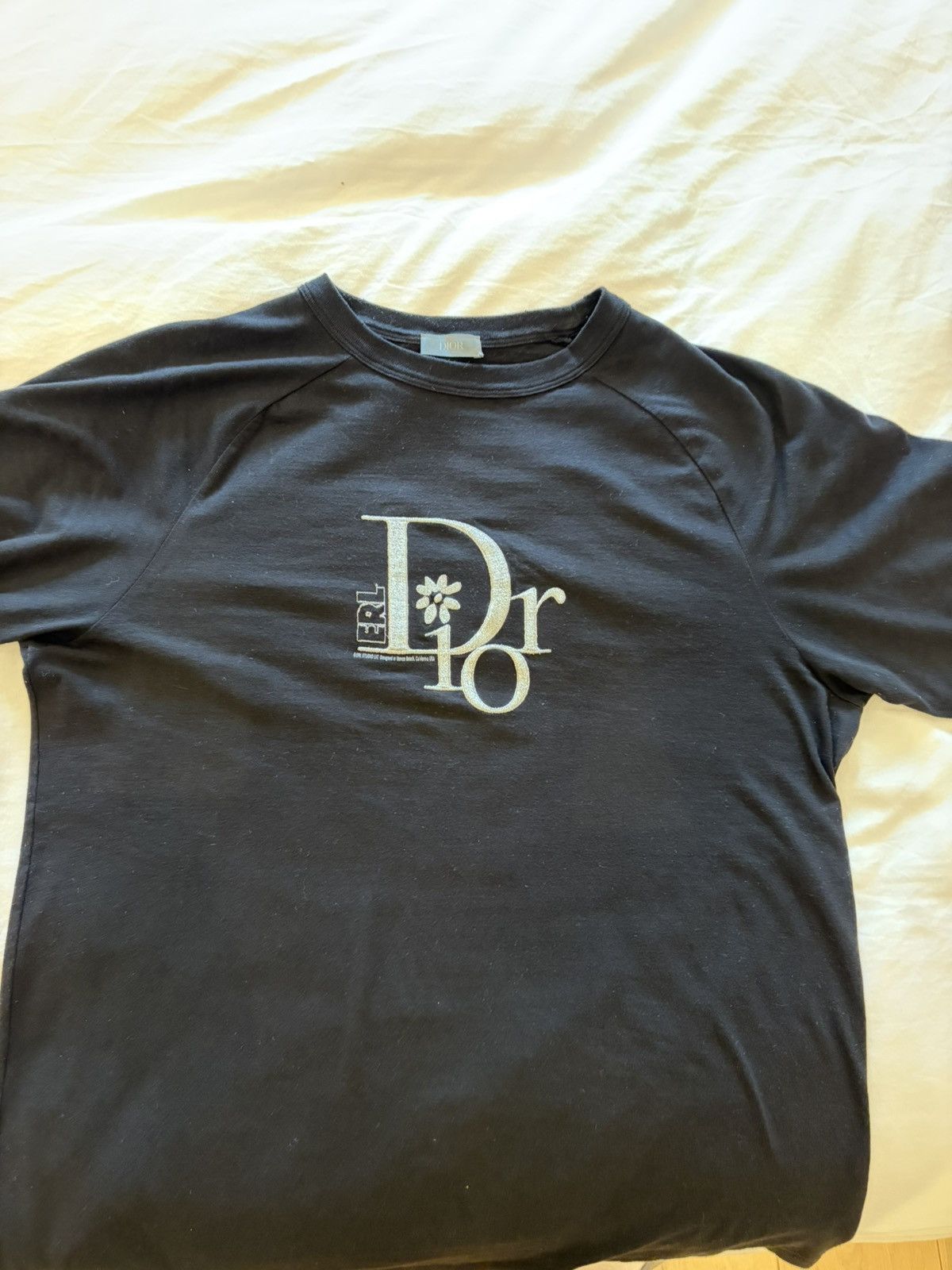 Dior × ERL Cristian Dior x ERL Relaxed-Fit T-Shirt Black Size US S / EU 44-46 / 1 - 1 Thumbnail