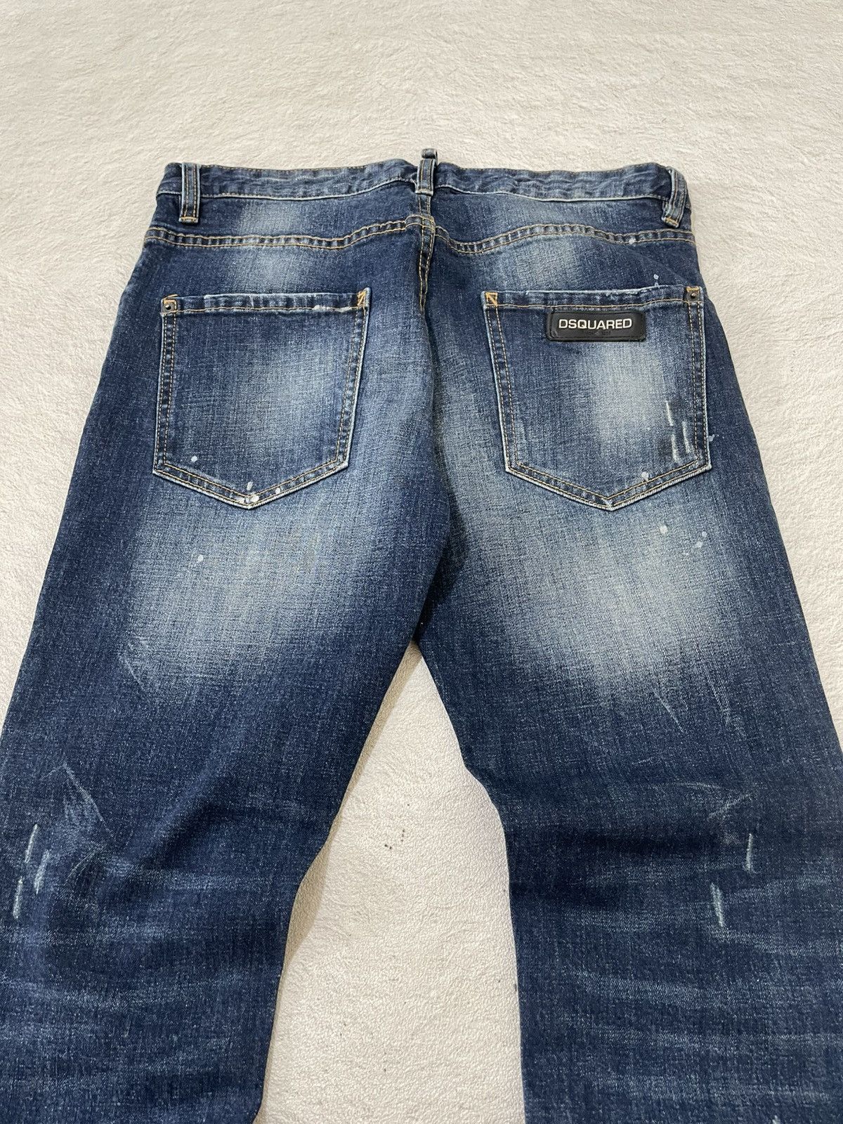 Japanese Brand 00s Dsquared Archival Mudwash Denim Distressed Y2K Japan Size US 33 - 9 Thumbnail