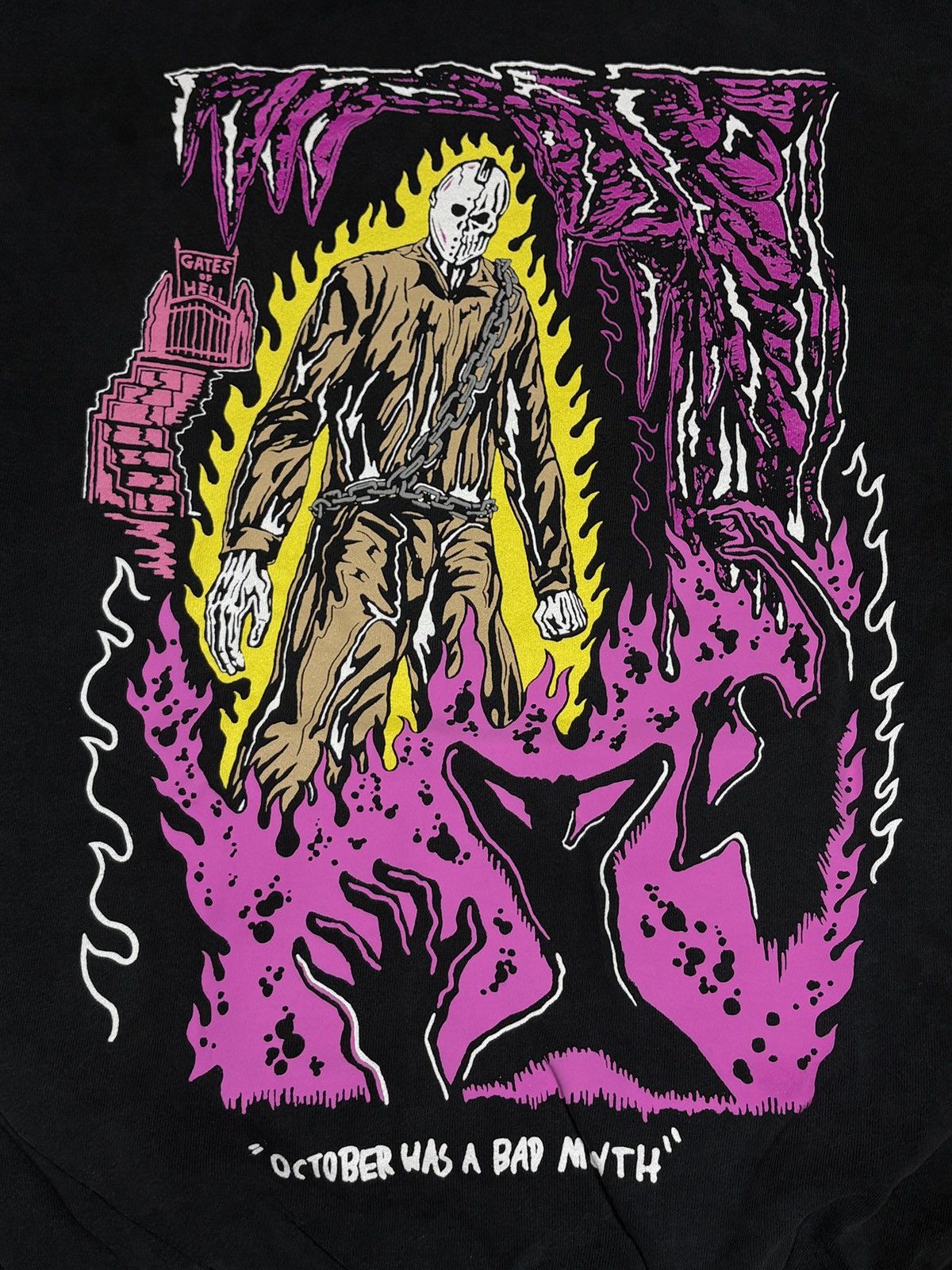 Warren Lotas 2024 Warren Lotas “October Was A Bad Month” Hoodie Size XL Size US XL / EU 56 / 4 - 6 Thumbnail