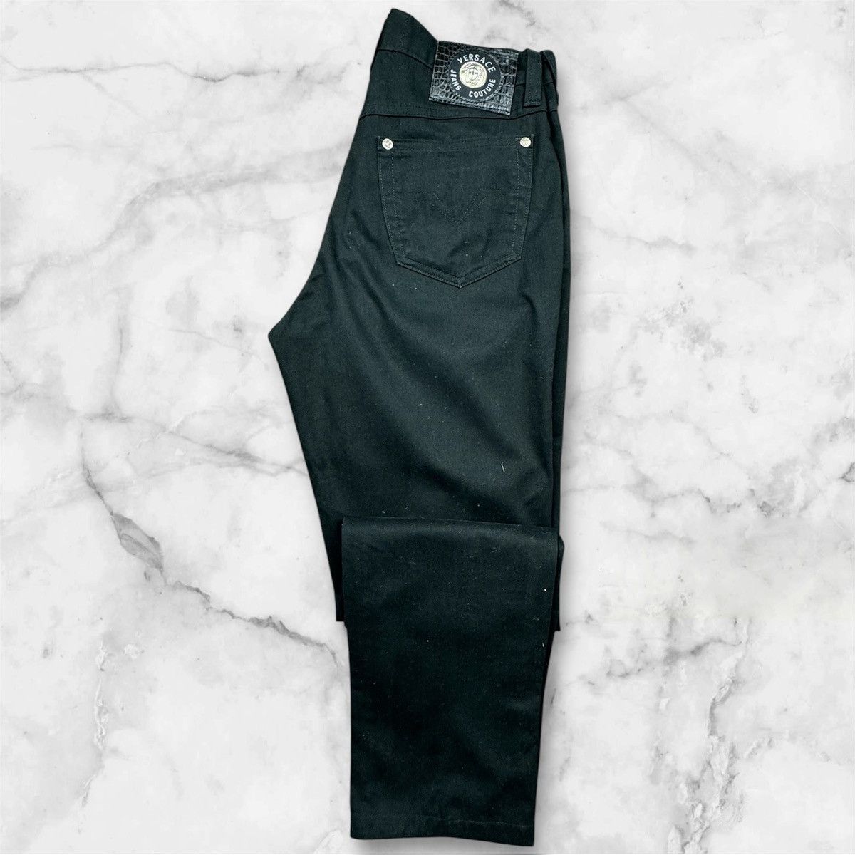 Versace × Versace Jeans Couture Vintage 90's Versace Jeans Couture 28/42 Size 28" / US 6 / IT 42 - 4 Thumbnail
