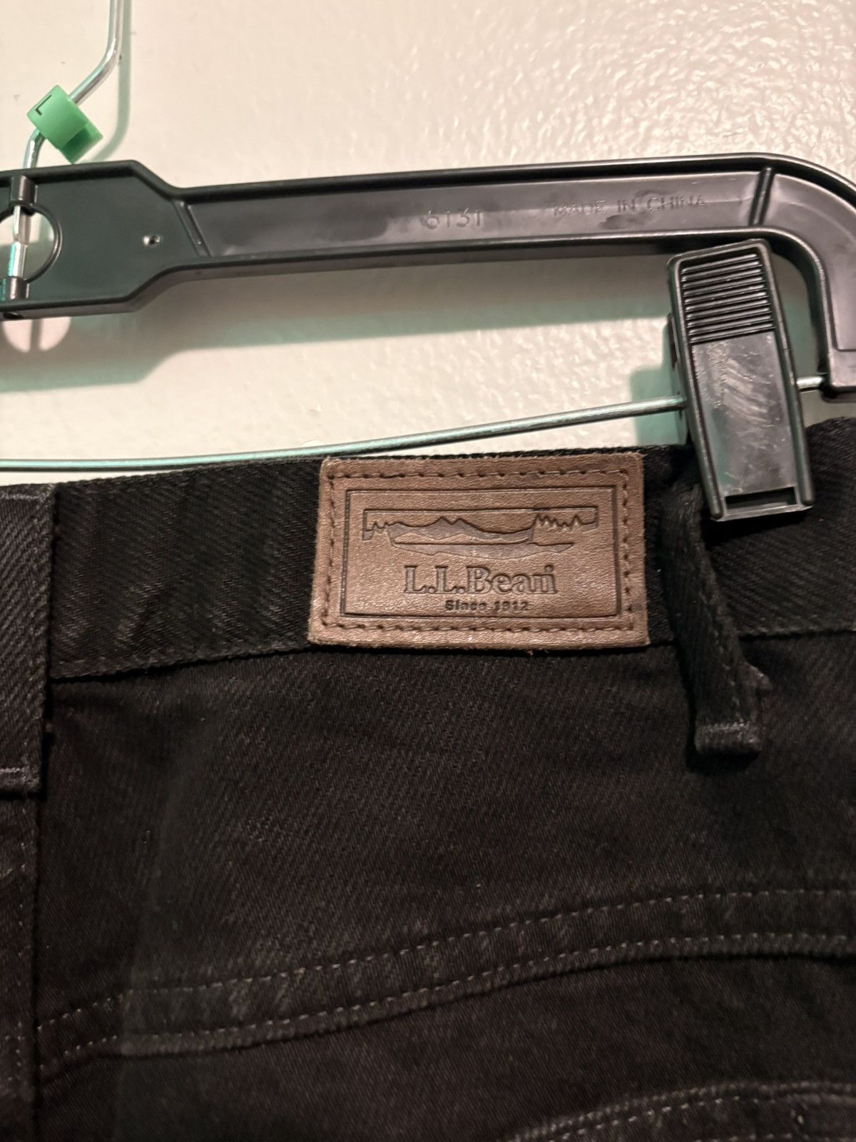 L.L. Bean Vintage L.L. Bean black jeans, size 4 regular. Size US 29 - 6 Thumbnail