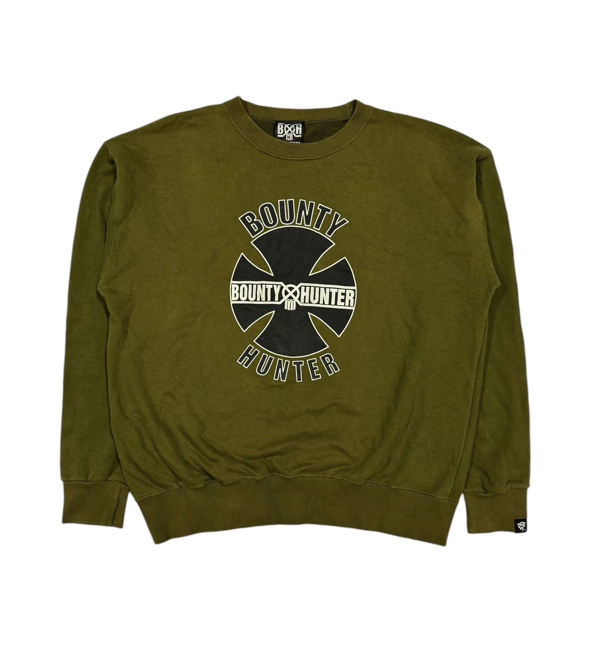 Bounty Hunter × Vintage Vtg🔥Bounty Hunter Og Logo Pullover Sweatshirt Size US L / EU 52-54 / 3 - 1 Thumbnail