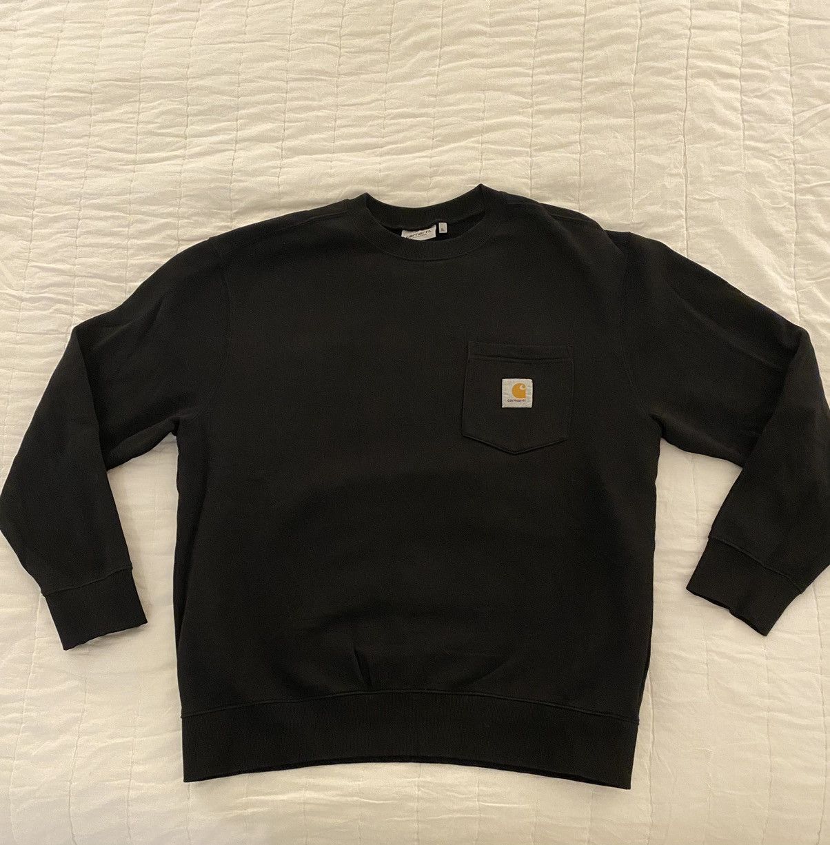 Carhartt Wip Carhartt WIP Pocket Sweatshirt XL Black Size US XL / EU 56 / 4 - 3 Thumbnail
