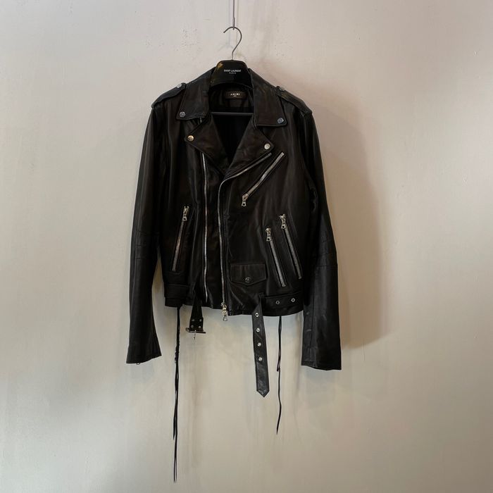 Amiri Amiri Biker Leather jacket | Grailed