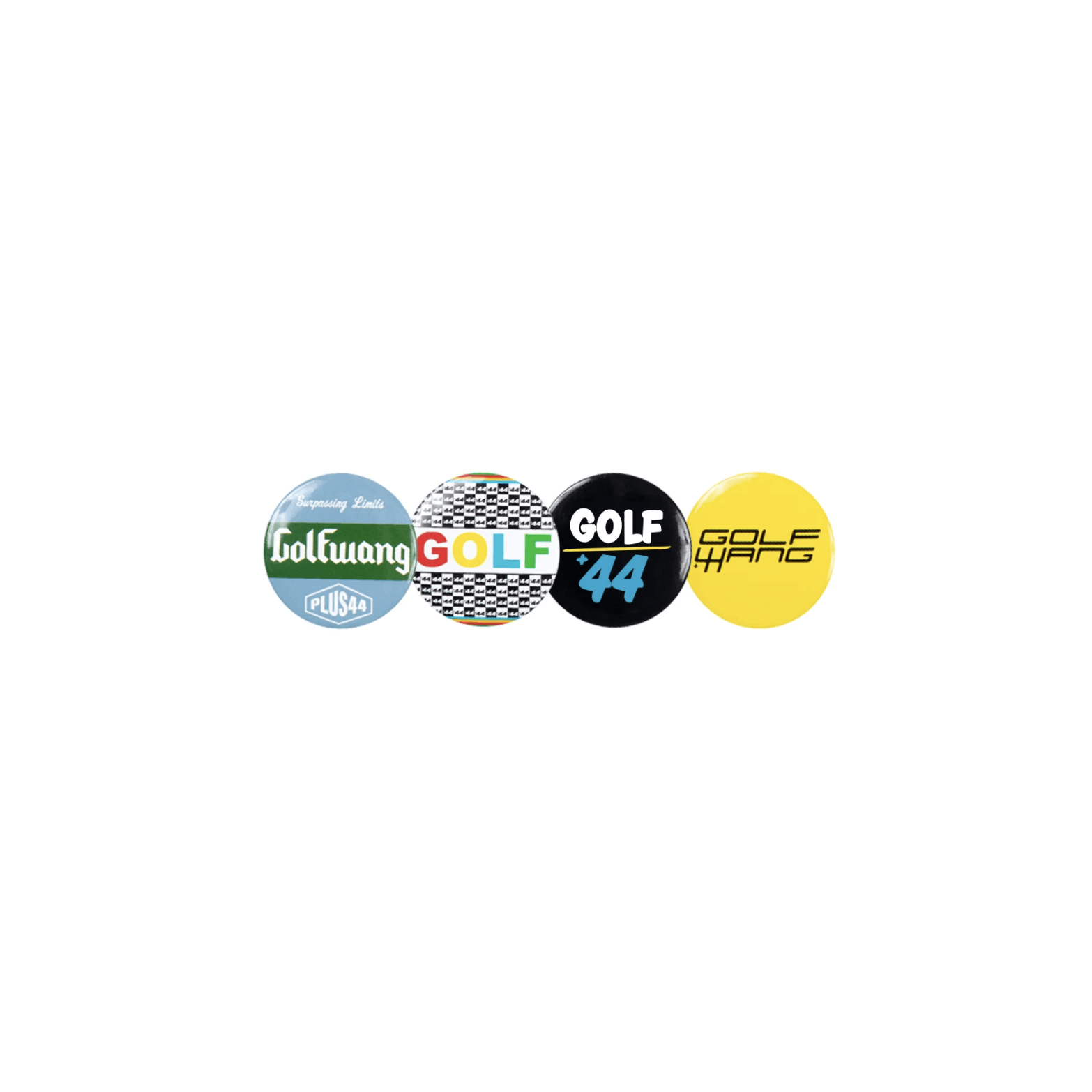 +44 Golf Wang +44 Lewis Hamilton Button 4 Pack Size ONE SIZE - 1 Thumbnail