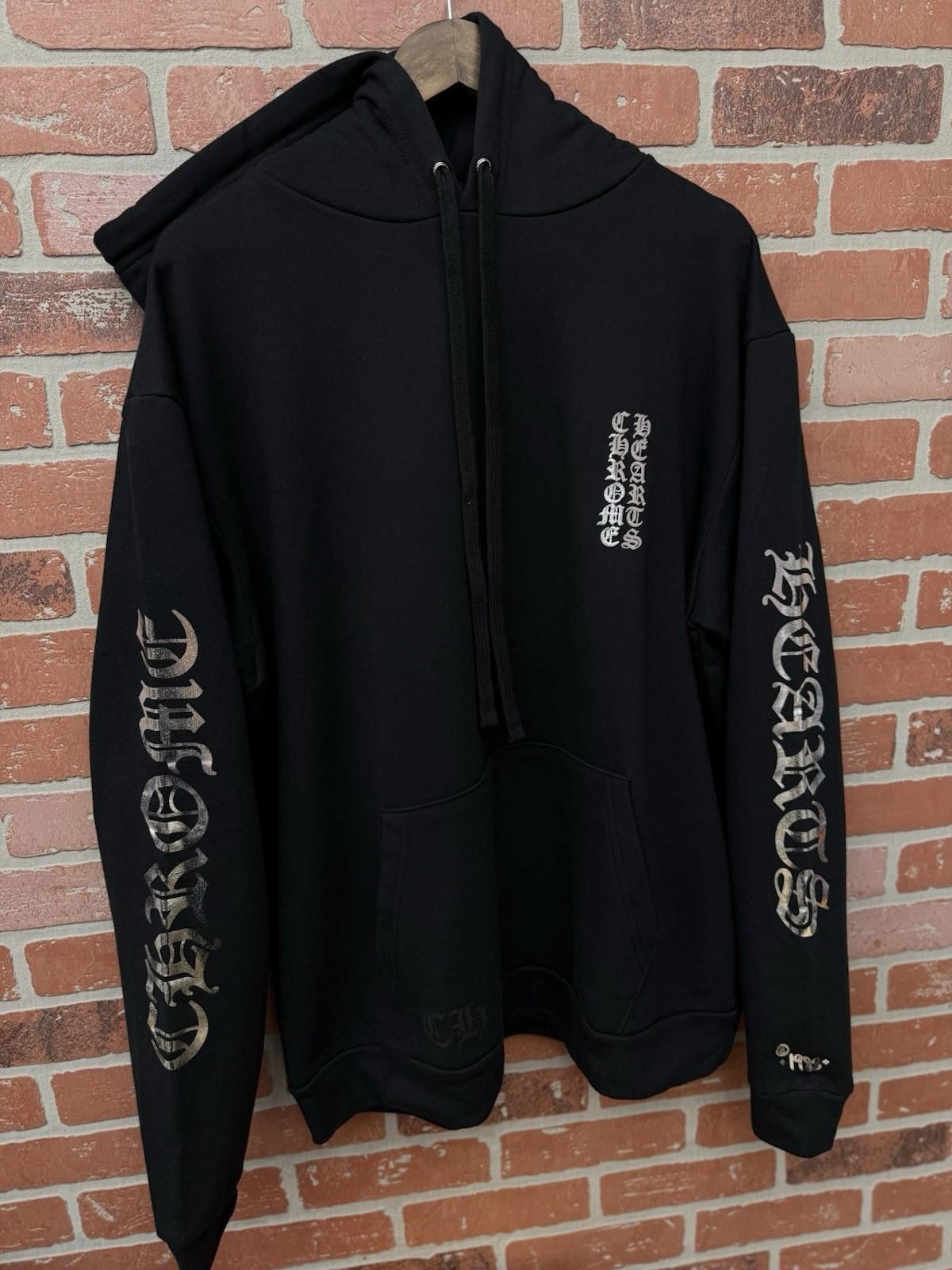 Chrome Hearts L - Authentic Chrome Hearts Black Silver Hoodie (NEW) Size US L / EU 52-54 / 3 - 5 Thumbnail