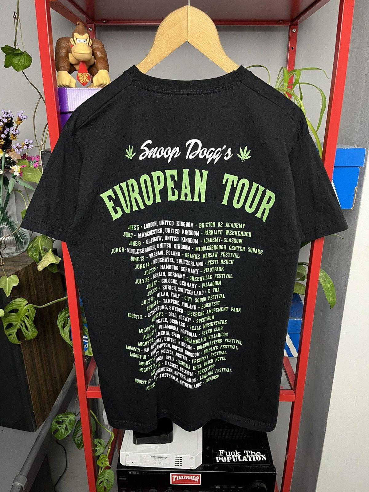 Rap Tees × Snoop Dogg × Vintage Vintage 2014 Snoop Dogg European Tour official merch tee Size US M / EU 48-50 / 2 - 2 Thumbnail