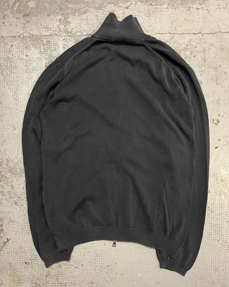 Prada 2000s Prada Dark Grey Faded Zip-up Sweater Size US M / EU 48-50 / 2 - 9 Thumbnail