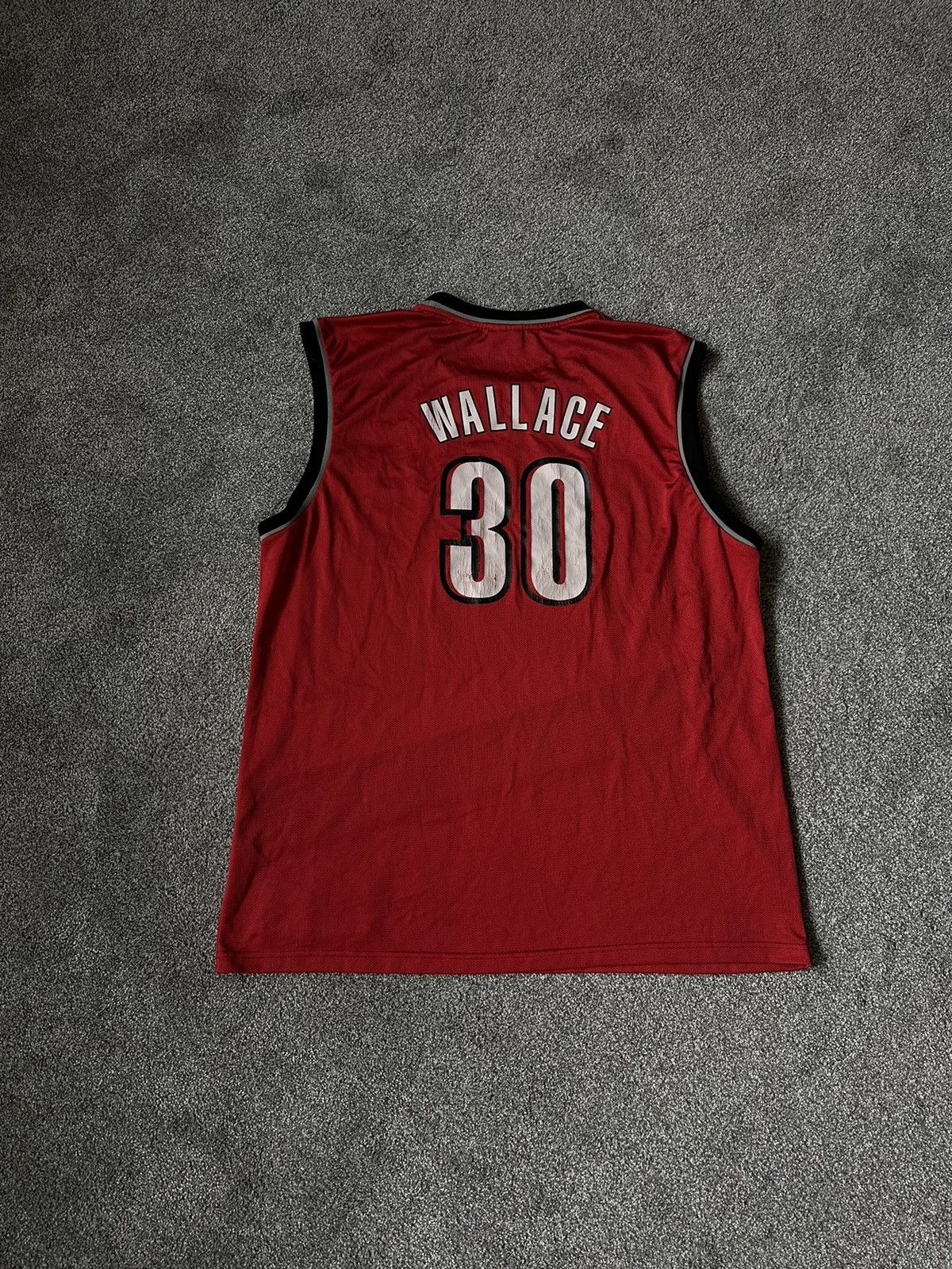 Portland Trail Blazers #30 WALLACE NBA Basketball Jersey Men