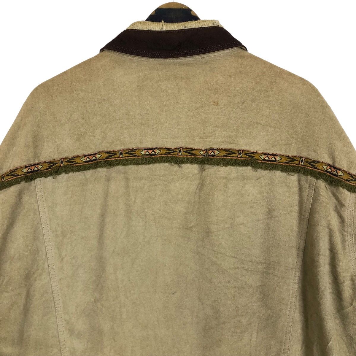 Nigel Cabourn Vintage 90s Nigel Cabourn England Navajo Worker Jacket Size US XL / EU 56 / 4 - 16 Thumbnail