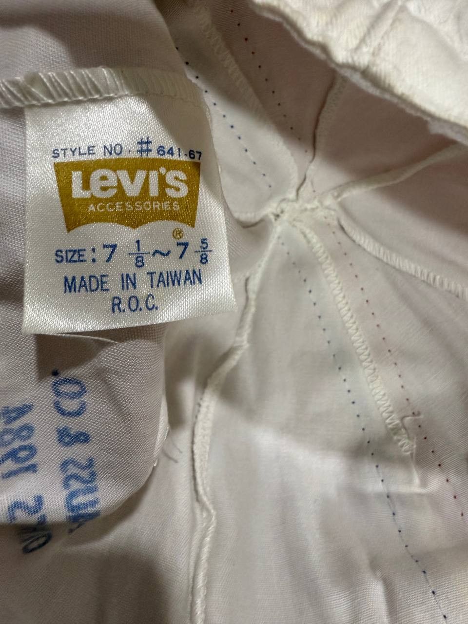 Levi's Vintage Clothing VINTAGE LEVIS 1984 OLYMPICS CYCLING HAT CAP Size 42 - 2 Thumbnail