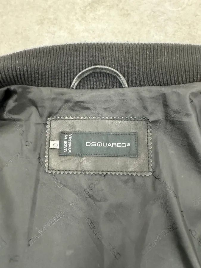 Dsquared2 AW2013 Dsquared2 Hybrid Fur Black & Brown Leather Jacket Size US M / EU 48-50 / 2 - 10 Thumbnail