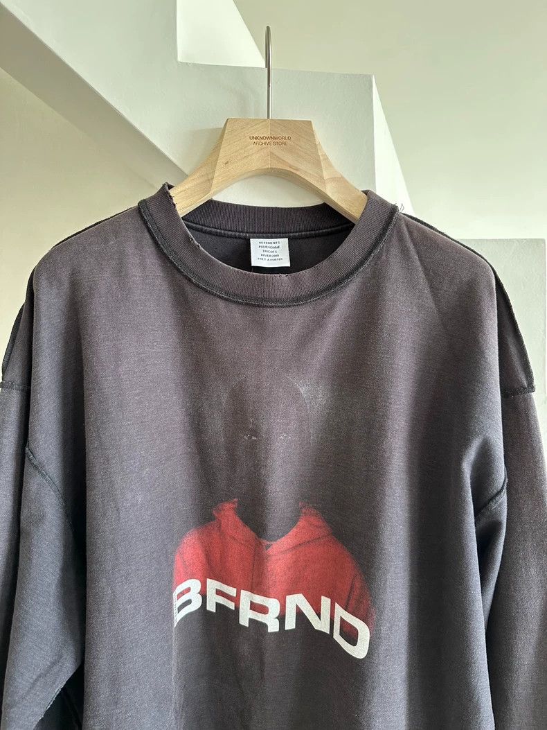 Vetements Vetements 18AW BFRND Printed Two-Sided Wear Long Sleeve Size US M / EU 48-50 / 2 - 2 Thumbnail