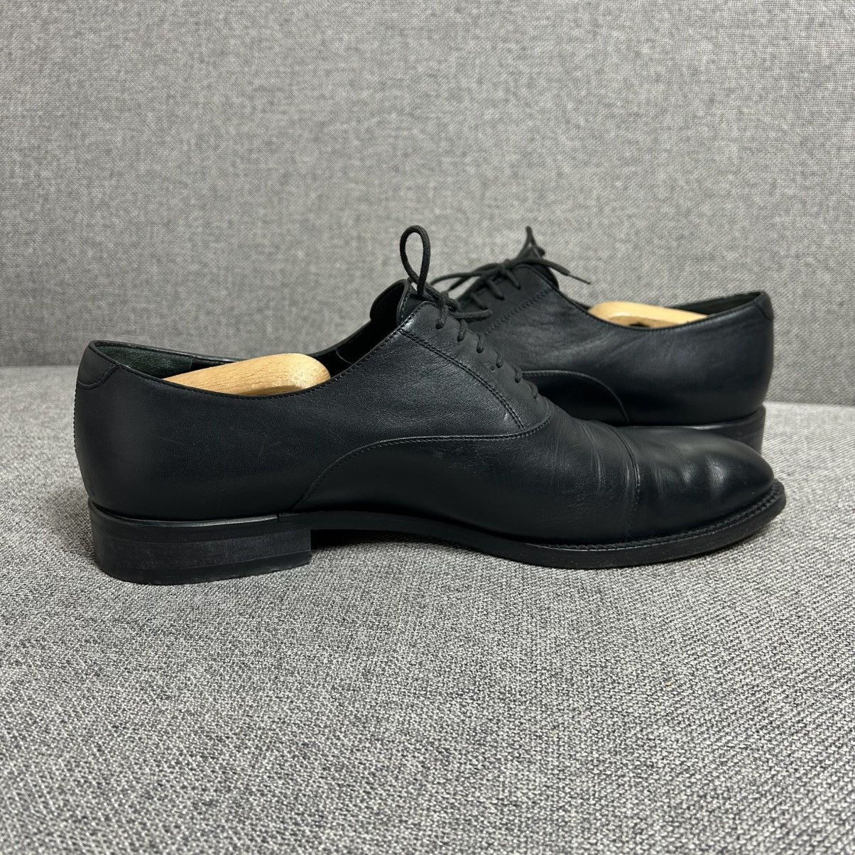 Gucci Gucci Black Leather Oxford Dress Shoes IT8 Size US 9.5 / EU 42-43 - 11 Thumbnail