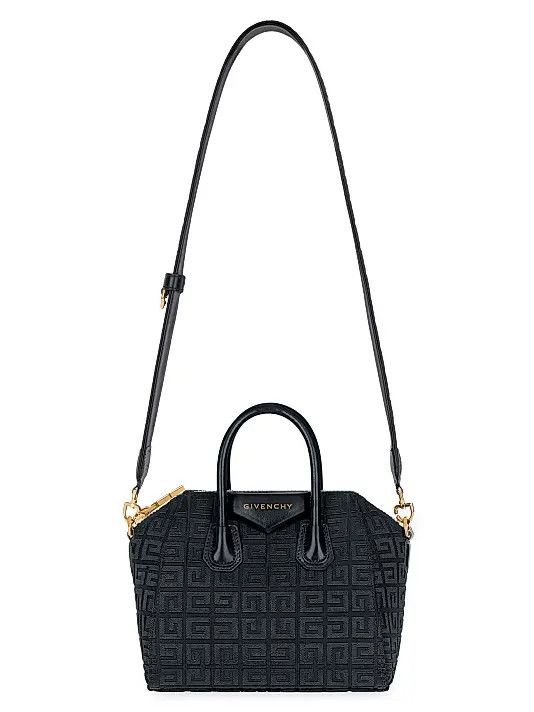 Givenchy os11x0826 Size: OS / Mini Antigona Top Handle Bag in Black Size ONE SIZE - 3 Thumbnail