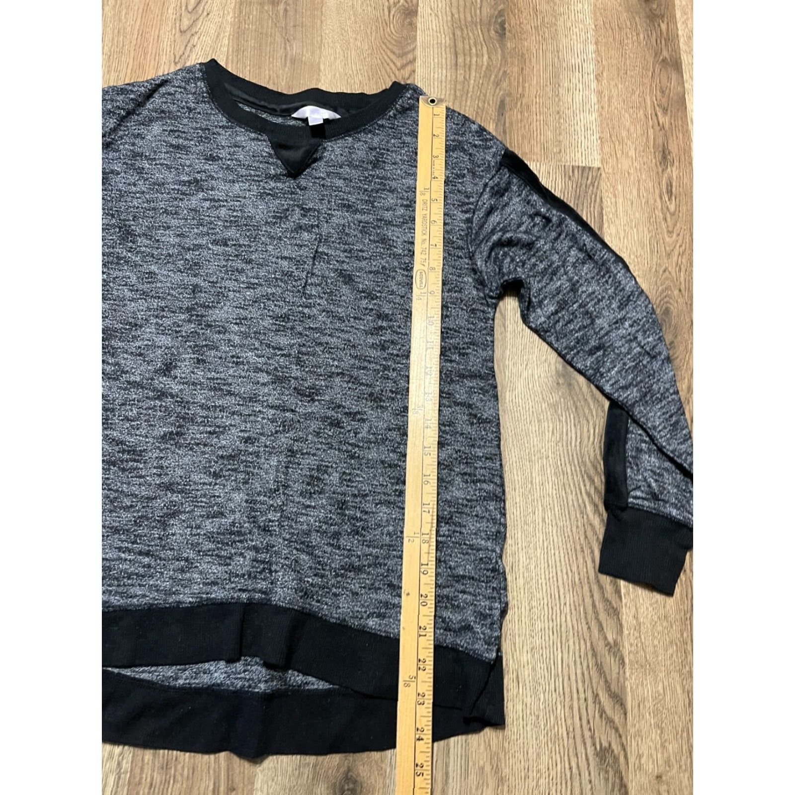 Vintage Secret Treasure Shirt Women's Small Gray Long Sleeve T-Shirt Mens? Wait. Size S / US 4 / IT 40 - 6 Thumbnail