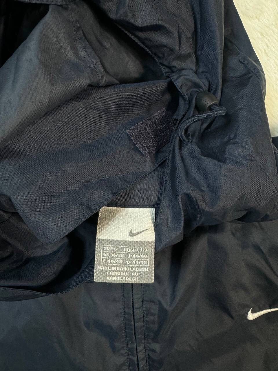 Nike × Vintage 90’s NIKE RETRO SWOOSH LOGO HOODED Y2K VINTAGE TRACK JACKET Size US S / EU 44-46 / 1 - 4 Thumbnail