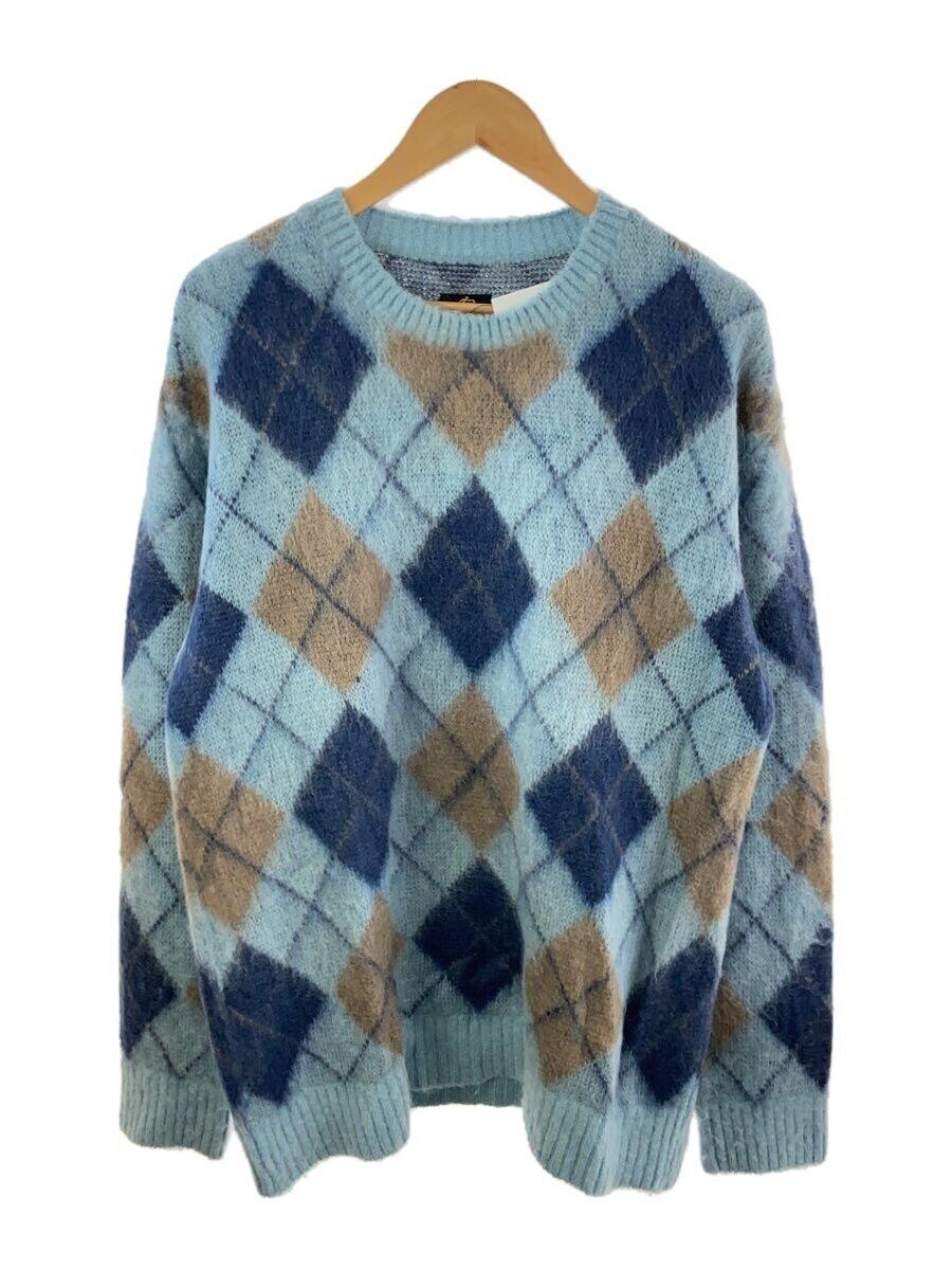 Needles Argyle Mohair Knit Sweater Size US L / EU 52-54 / 3 - 1 Thumbnail