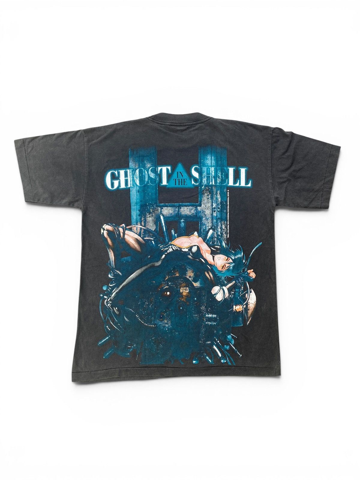 Japanese Brand Anime Ghost in The Shell anime Double Sided Graphic Tee Size US L / EU 52-54 / 3 - 10 Thumbnail