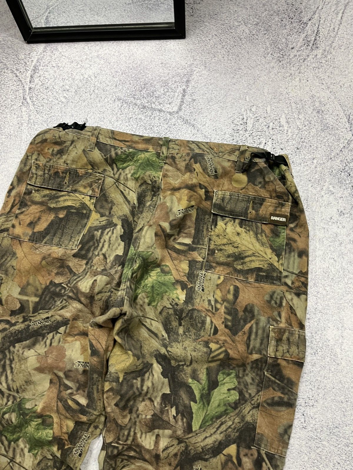 Realtree Vintage 90's Real Tree Cargo Baggy Pants Mossy Oak Hype Rare Size US 44 / EU 60 - 17 Thumbnail