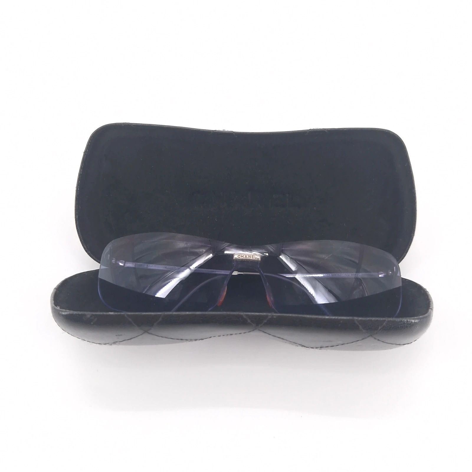 Chanel Y2K Chanel Shield Sunglasses Size ONE SIZE - 10 Thumbnail