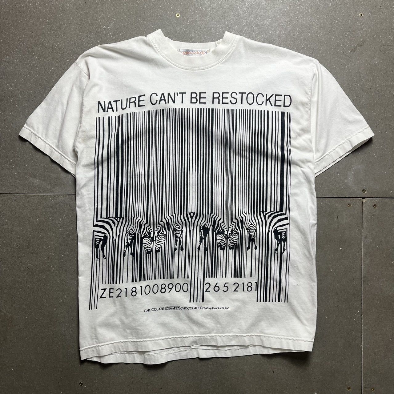 Vintage Vintage Nature Can’t Be Restocked T-shirt Size L / US 10 / IT 46 - 1 Thumbnail