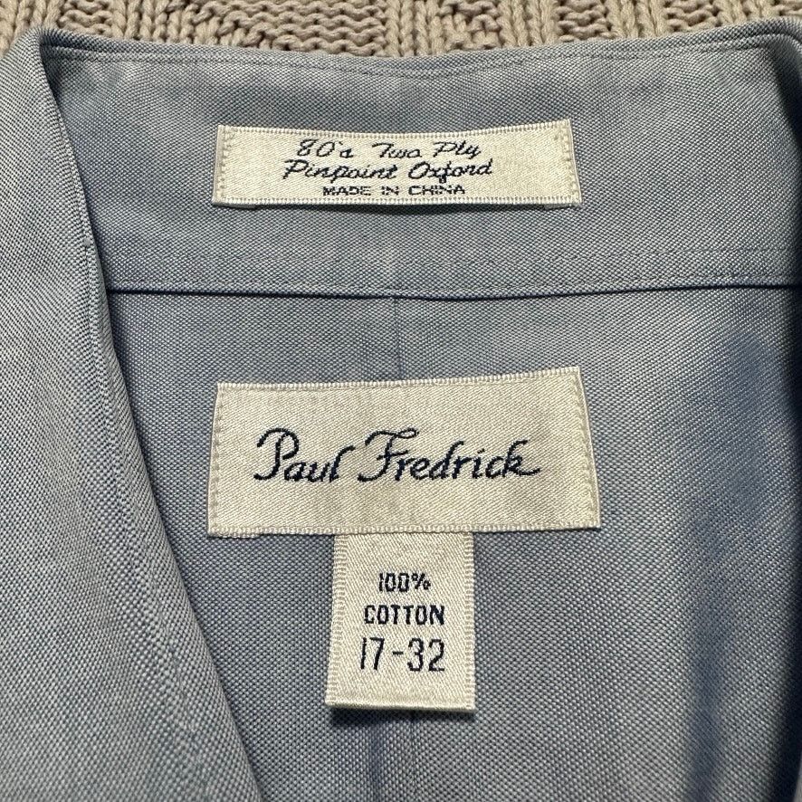 Paul Frederick Paul Frederick blue button down size 17 Size US XL / EU 56 / 4 - 4 Thumbnail