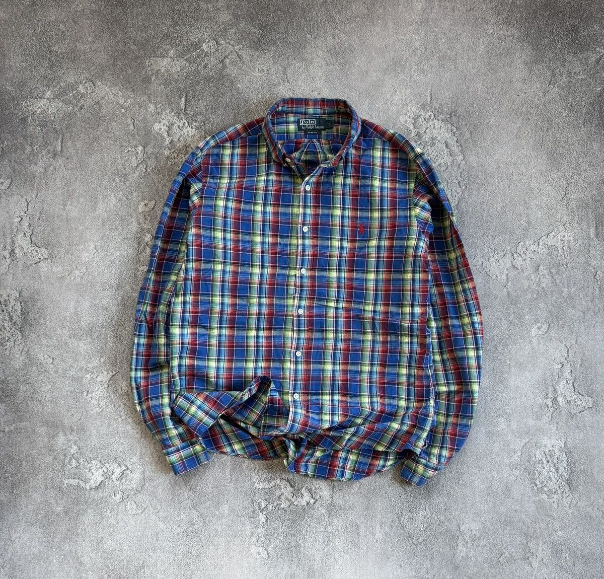 Polo Ralph Lauren Polo Ralph Lauren L/size Chekered flannel shirts 👔 button up Size US L / EU 52-54 / 3 - 1 Thumbnail