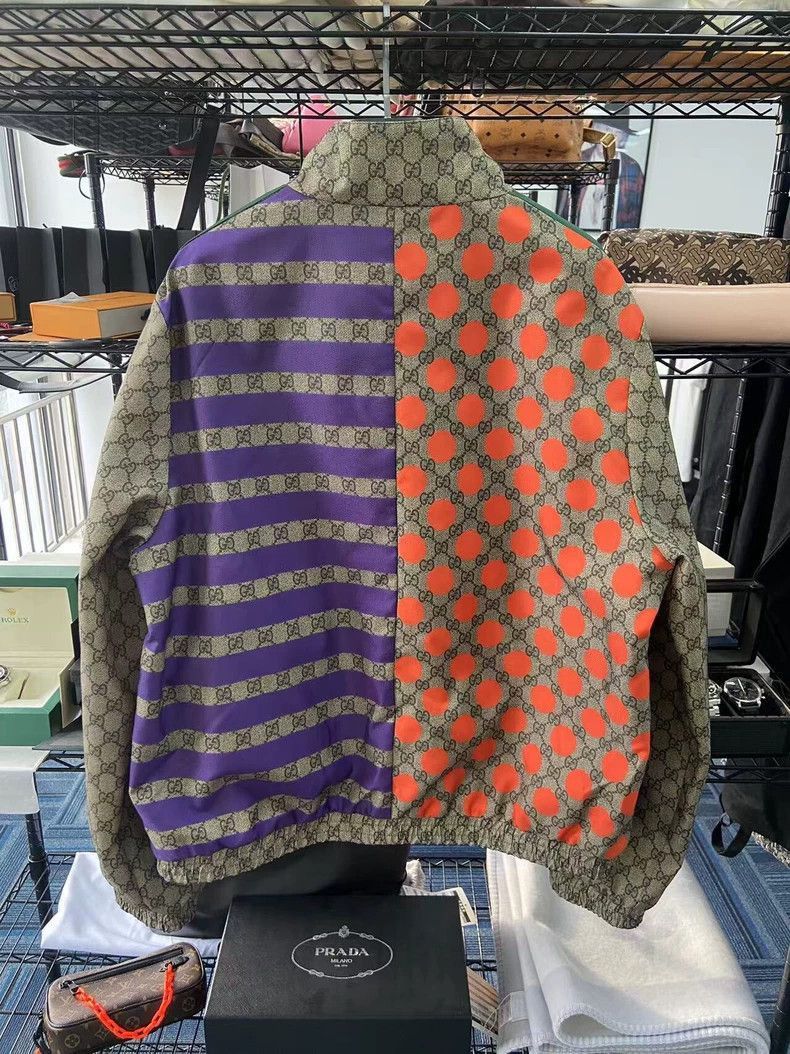 Gucci Gucci Classic Logo Patchwork Jacket-2506 Size US L / EU 52-54 / 3 - 2 Thumbnail