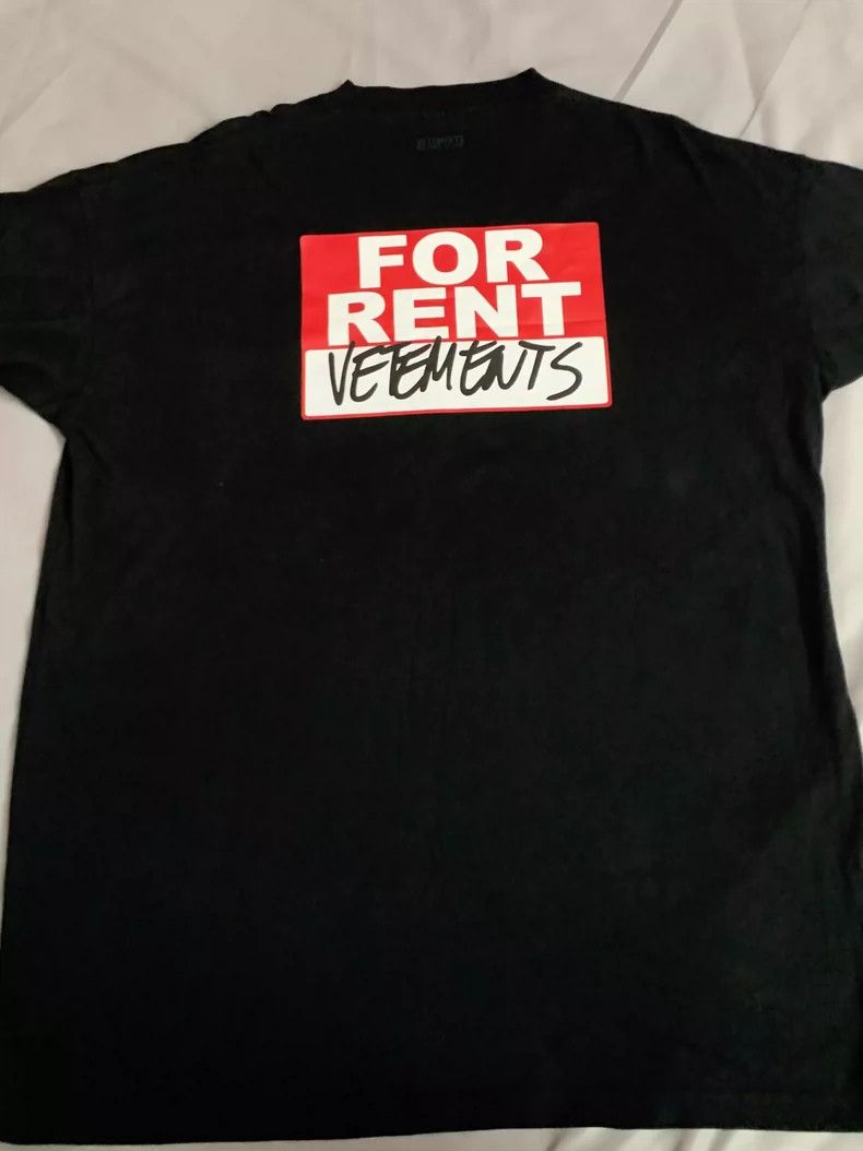 Vetements vetements Front and back printed pattern short sleeves Size US XS / EU 42 / 0 - 2 Thumbnail