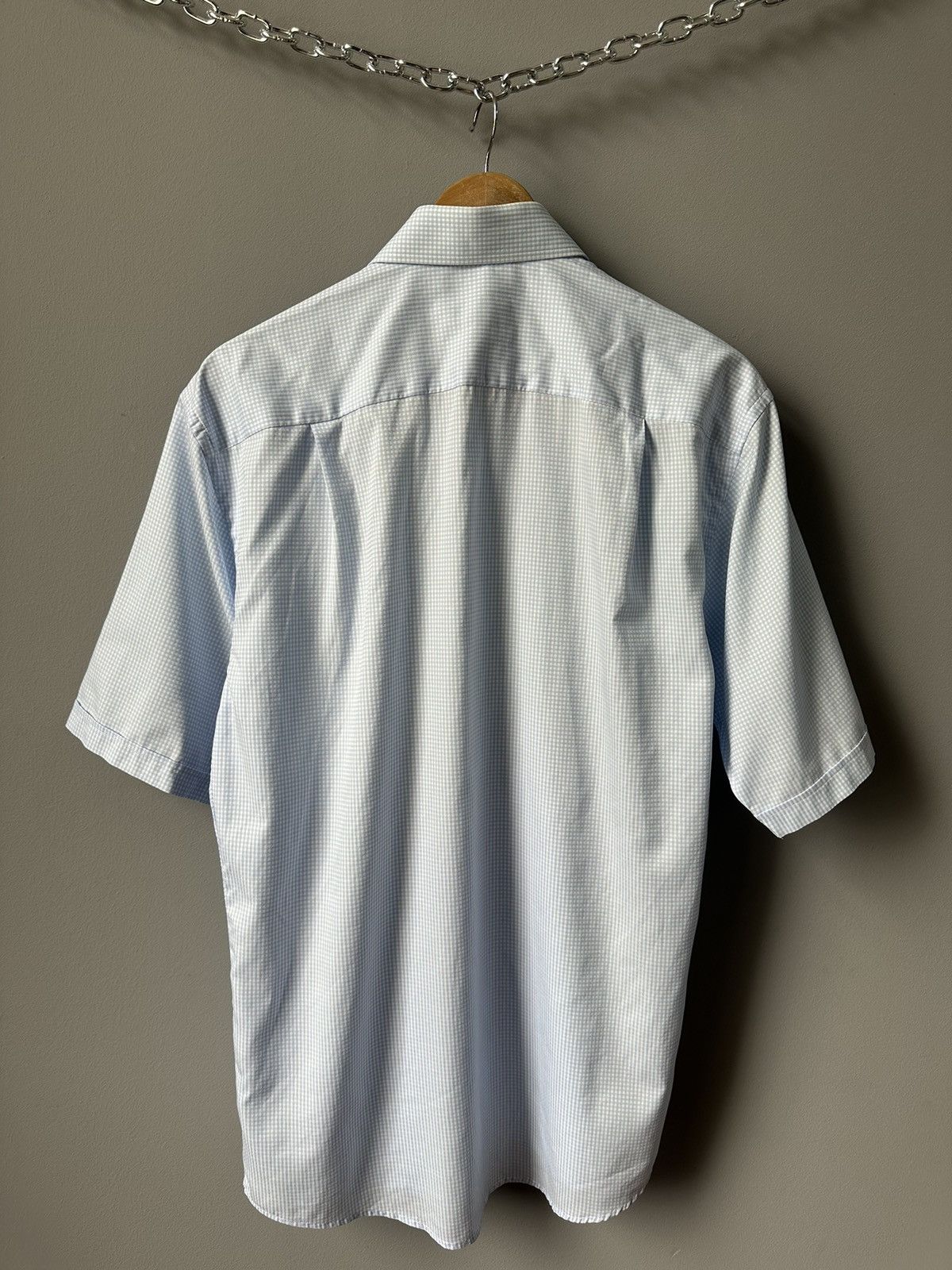 Eton Vintage Casual Shirt Eton Blue Luxury Size US M / EU 48-50 / 2 - 8 Thumbnail