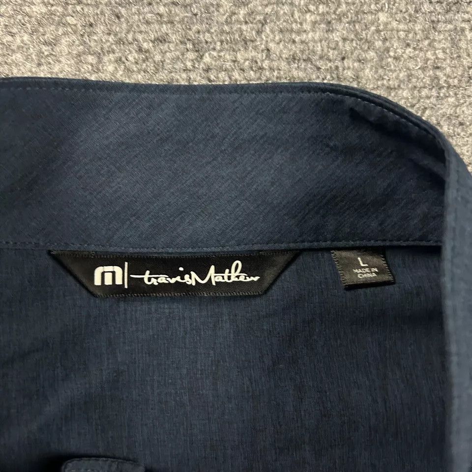 TravisMathew Travis Mathew Jacket Mens Large Full Zip Lightweight Size US L / EU 52-54 / 3 - 3 Thumbnail
