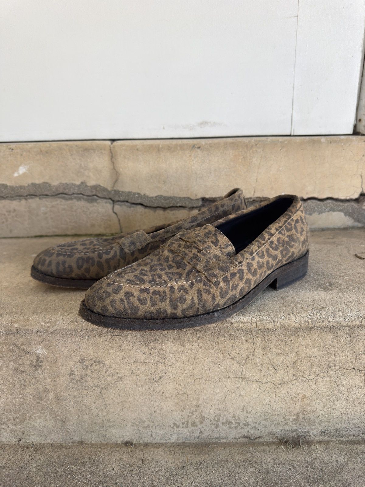Allsaints Leopard Loafers Size US 8 / EU 41 - 1 Thumbnail