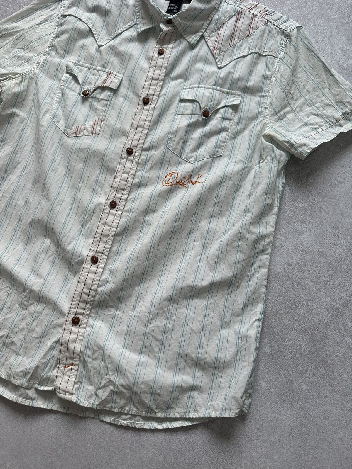 Diesel × Vintage Short Sleeve Shirts Diesel Vintage Streetwear size XL Size US XL / EU 56 / 4 - 3 Thumbnail