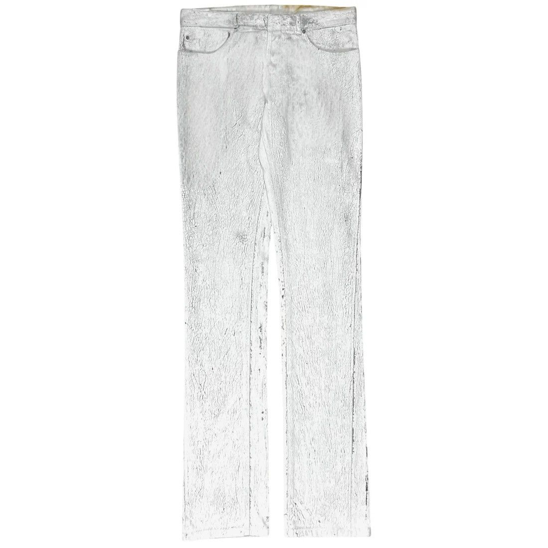 Balenciaga Balenciaga Cracked Optic Jeans - AW14 Size US 32 / EU 48 - 1 Thumbnail