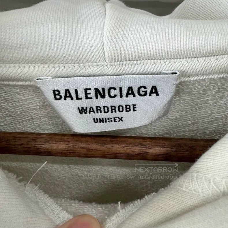 Balenciaga Balenciaga Logo Letter Embroidered Hooded Sweatshirt Size US S / EU 44-46 / 1 - 3 Thumbnail