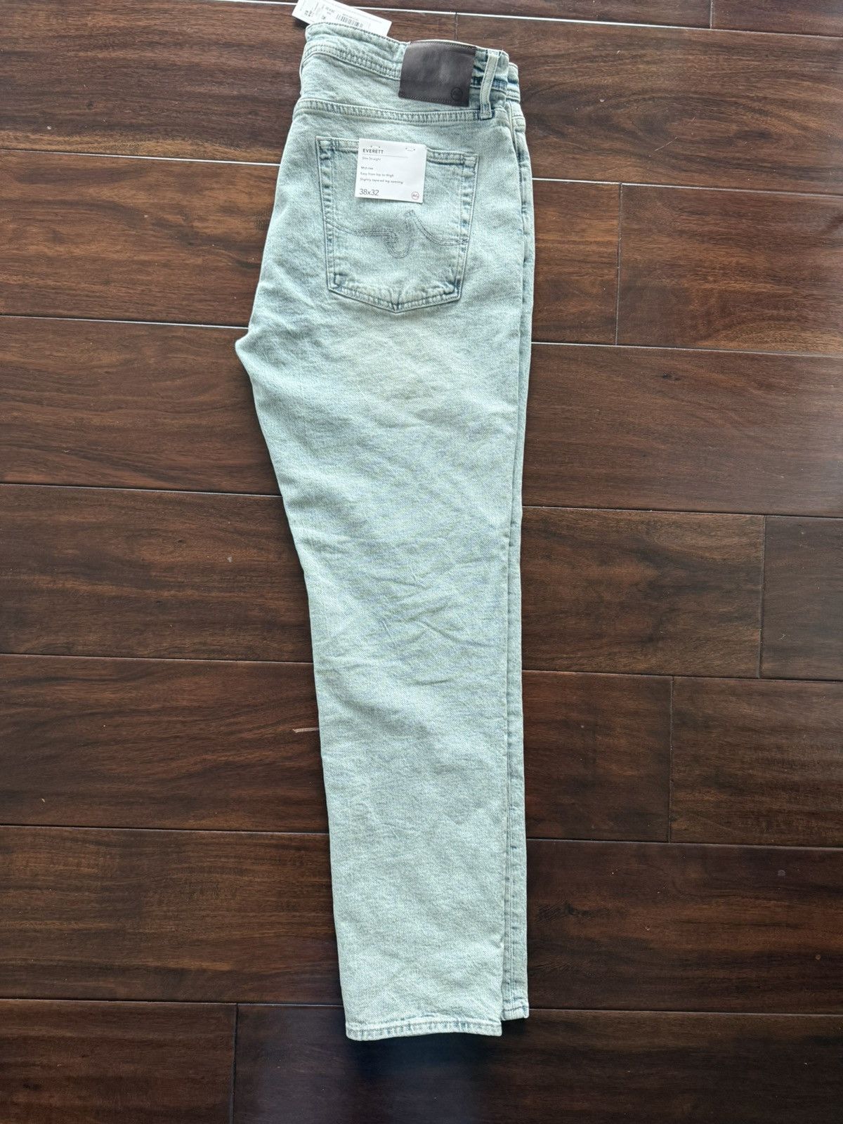 AG Adriano Goldschmied AG Everett Slim Straight Leg Jeans Size US 38 / EU 54 - 2 Thumbnail