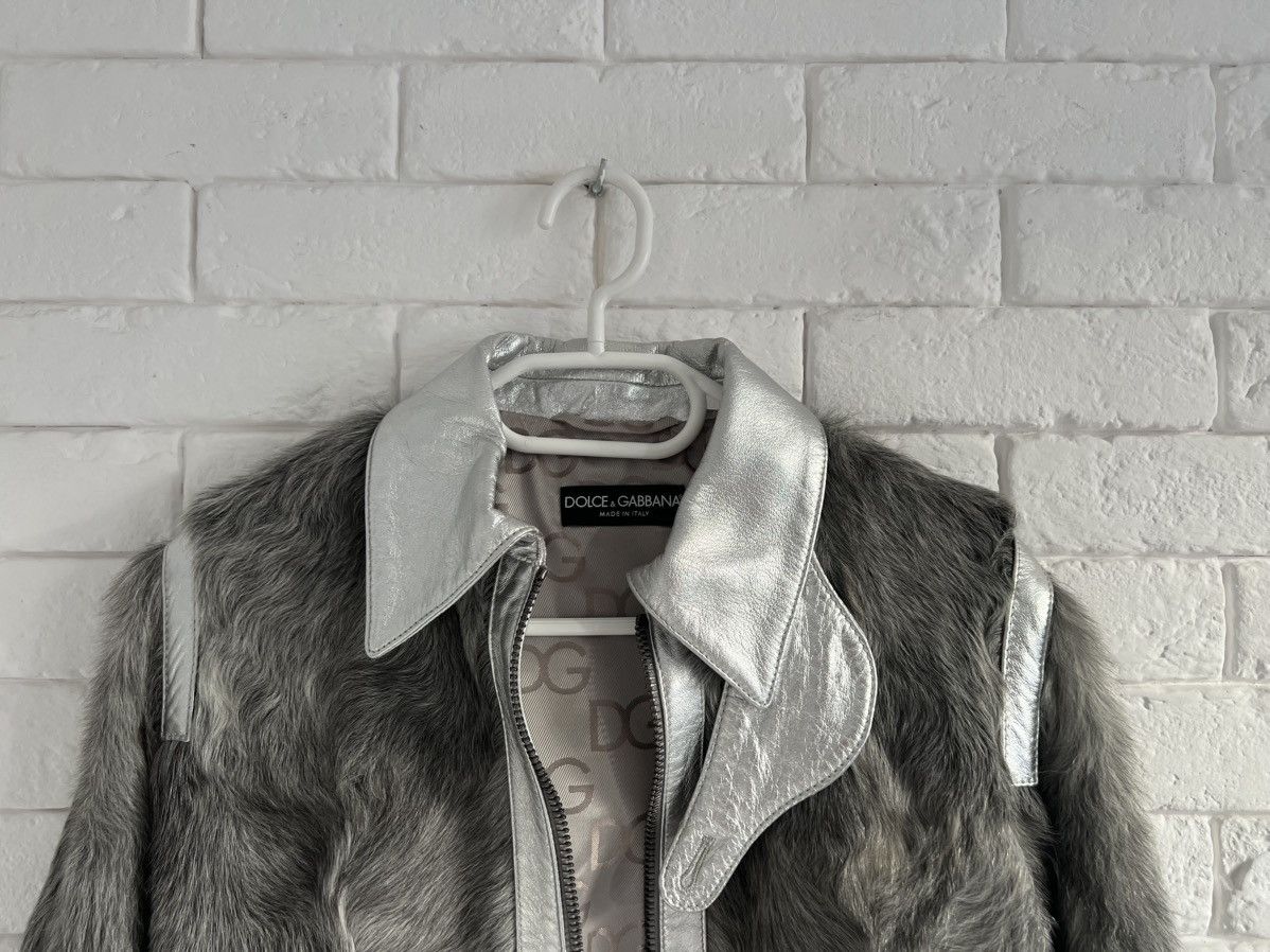 Dolce & Gabbana Dolce Gabbana Sheep Fur Leather teddy jacket Size S / US 4 / IT 40 - 6 Thumbnail