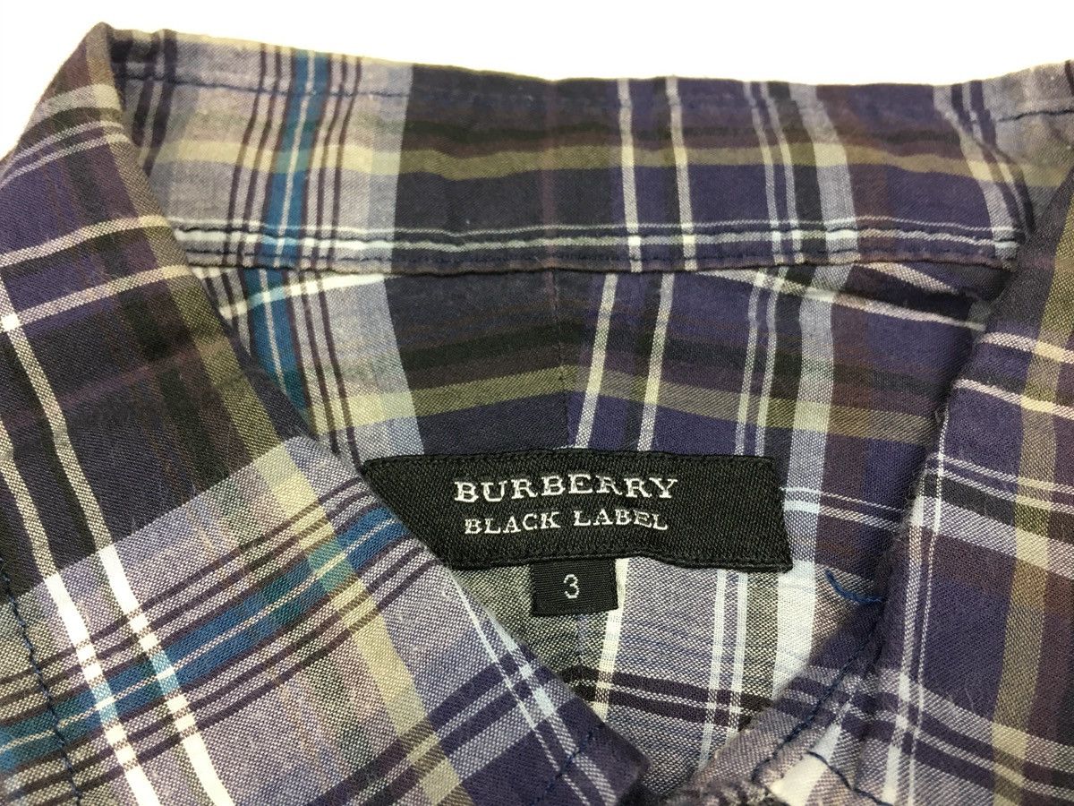 Burberry × Flannel Burberry Black Label Flannel Plaid Checked Double Pocket Size US L / EU 52-54 / 3 - 7 Thumbnail