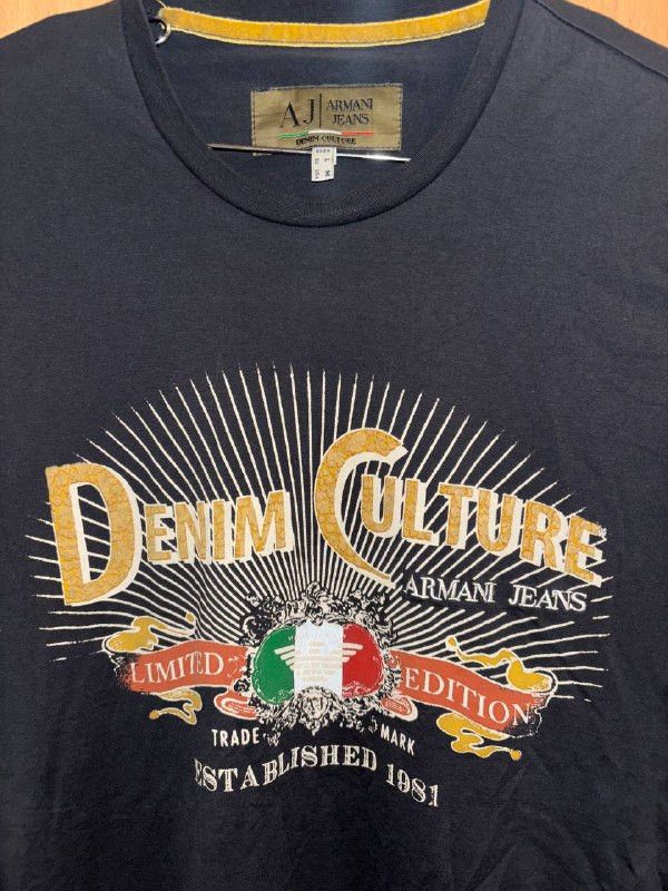Armani Armani Jeans tshirt, Men's Fashion, Denim Culture Italy Size US M / EU 48-50 / 2 - 13 Thumbnail