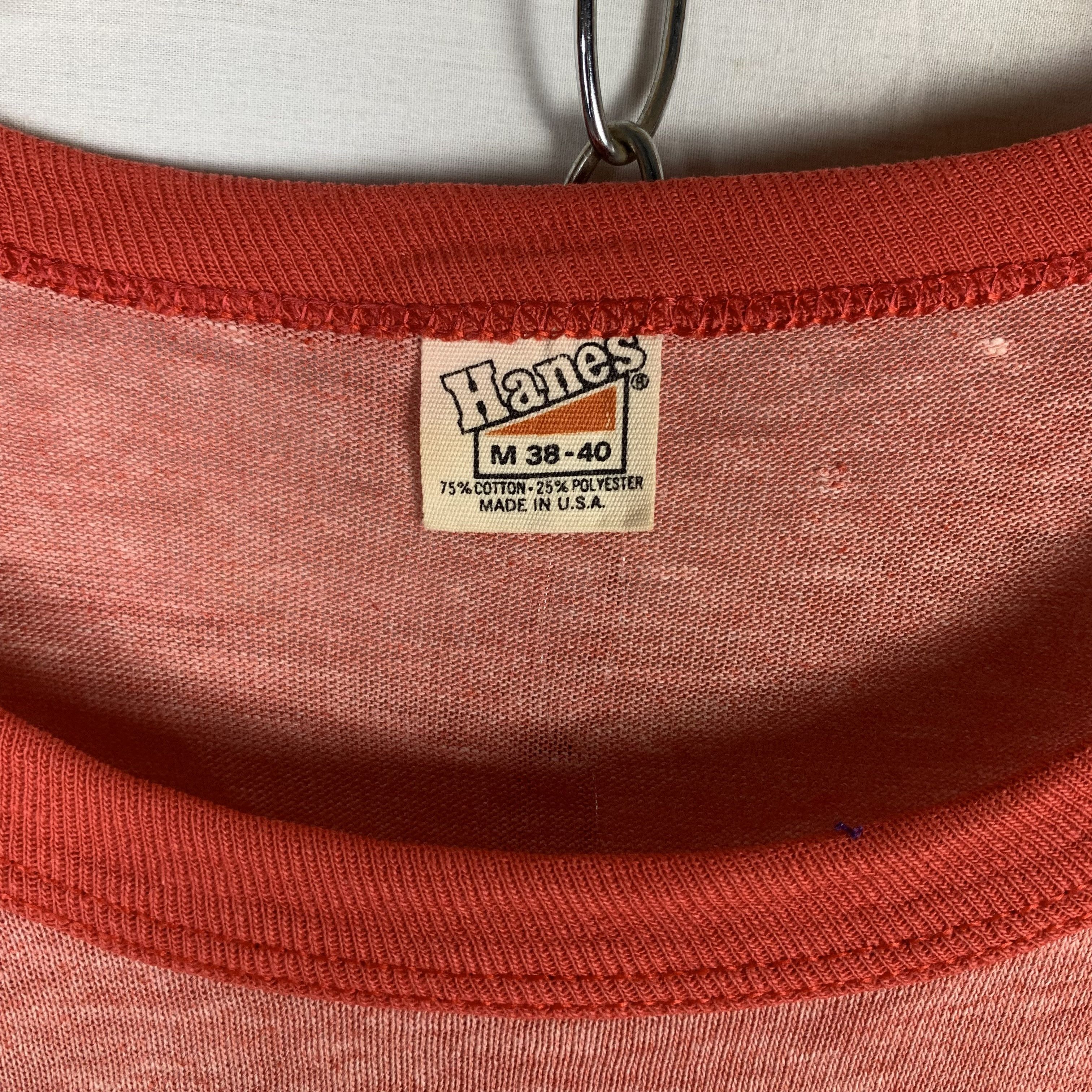 Vintage Vintage Hanes 80s Ringer Tshirt May The Force Be With You Size US M / EU 48-50 / 2 - 4 Thumbnail