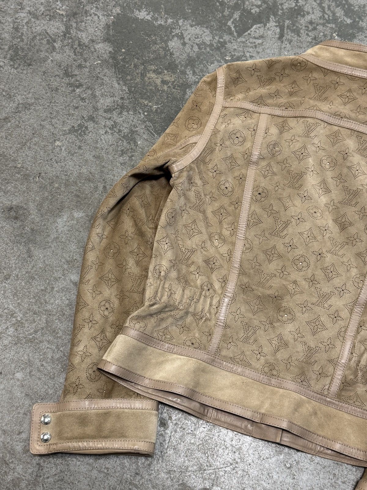 Louis Vuitton Louis Vuitton Biker Suede Leather Jacket Size M / US 6-8 / IT 42-44 - 14 Thumbnail