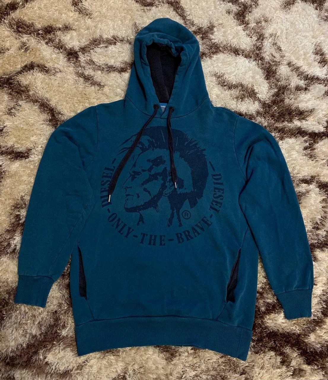 Diesel only the brave hoodie best sale