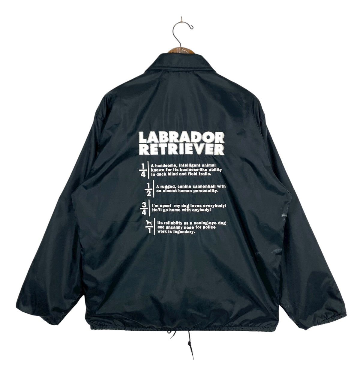 Vintage Rare‼️ Vintage Labrador Retriever Coach Jacket Made in Usa Size US M / EU 48-50 / 2 - 1 Thumbnail